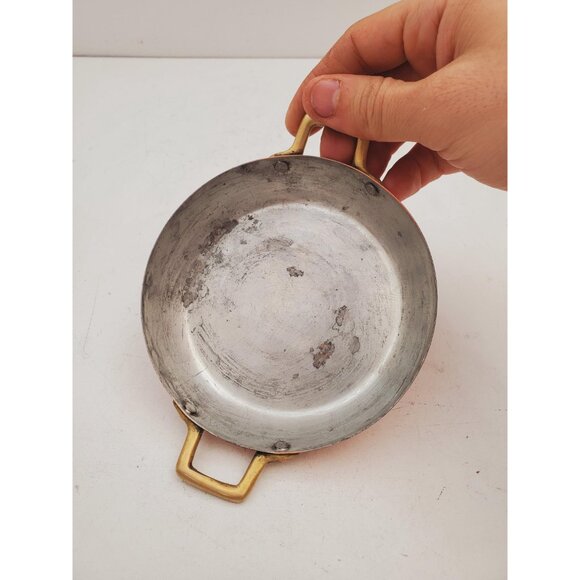 Copper Pan / Copper Dish / Copper Cooking Pan / Copper Frying Pan / Copper - Picture 9 of 10